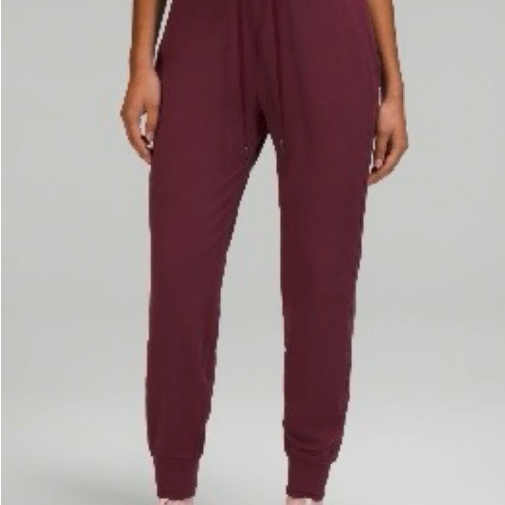 Lululemon Athletica Maroon Joggers